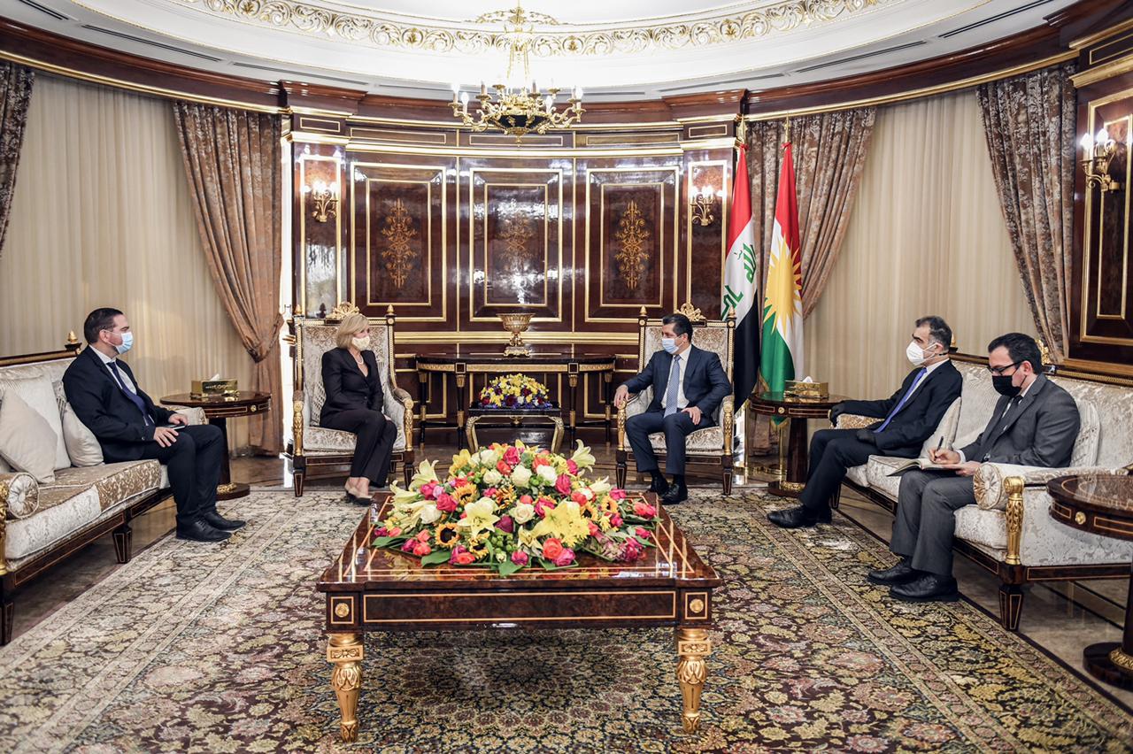 جانب من اجتماع اليوم - صورة: KRG